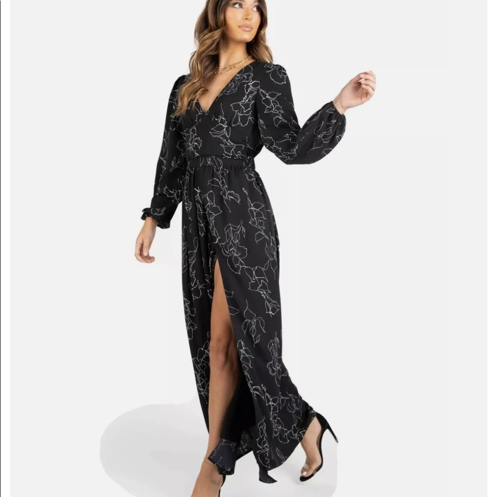 Kittenish Maxi Dress